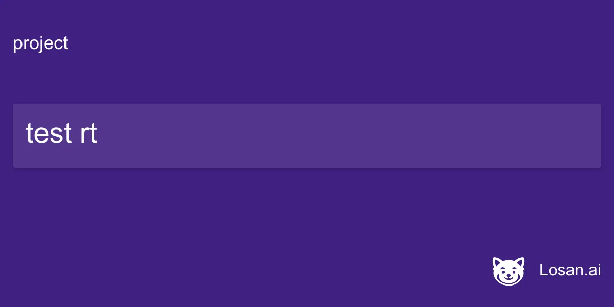 test rt