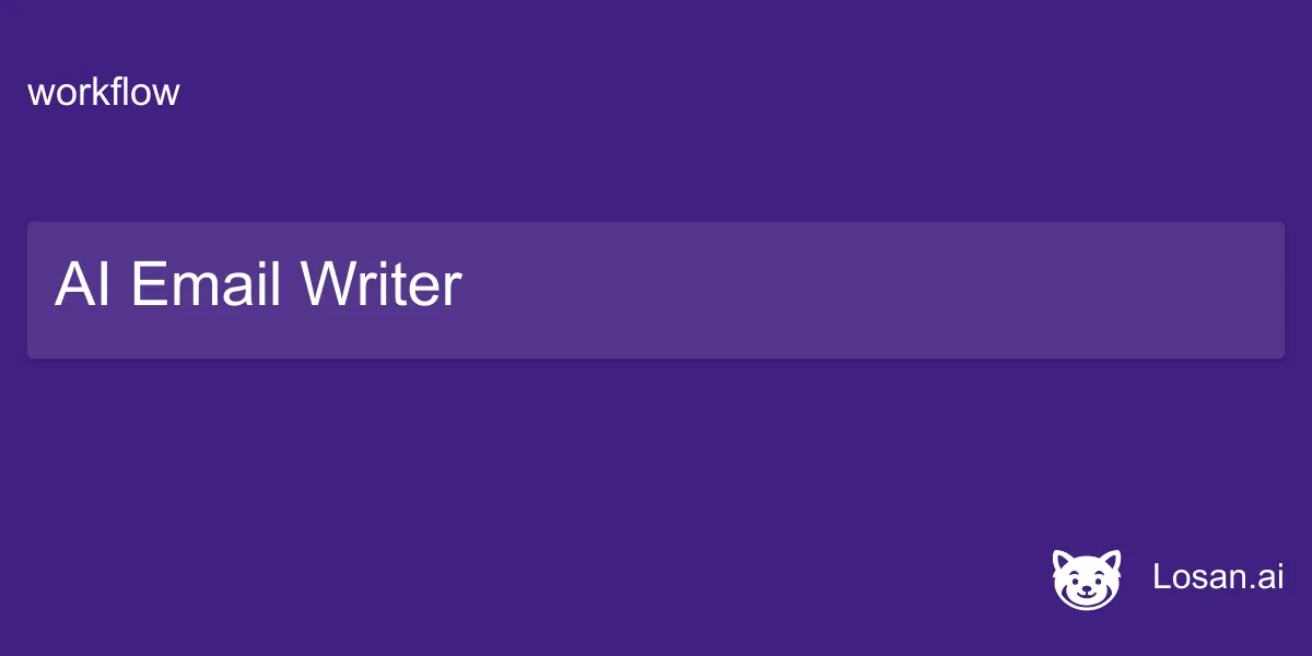 AI Email Writer